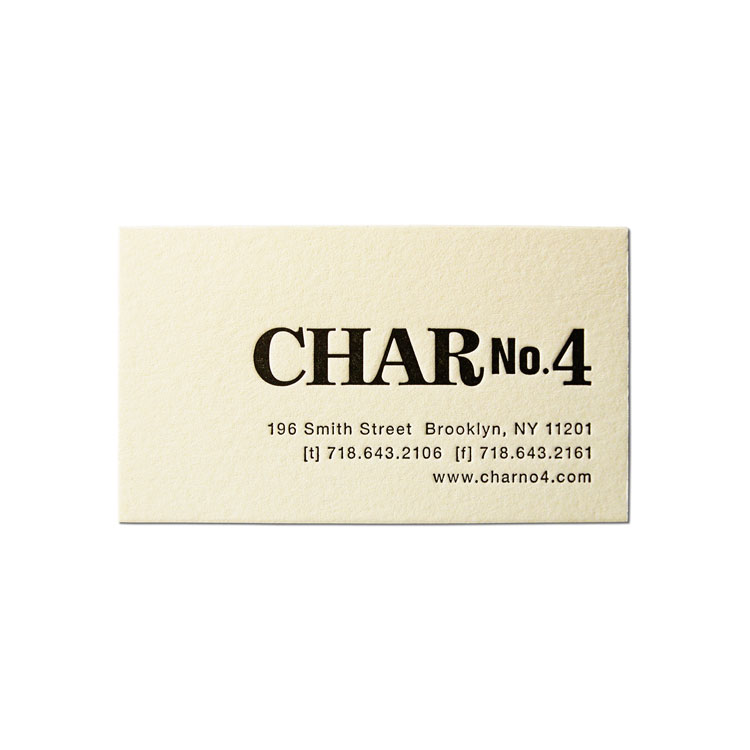 Lettra 110# Business Cards - Cranky Press