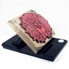 Large rocker stamp lays down a clearer and complete impression